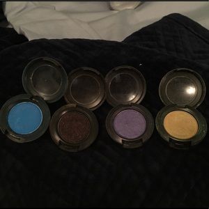MAC eyeshadows.